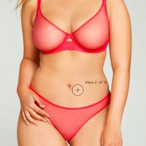 Agent Provocateur Sheer Lucky Full Cup Underwired Bra & Panties